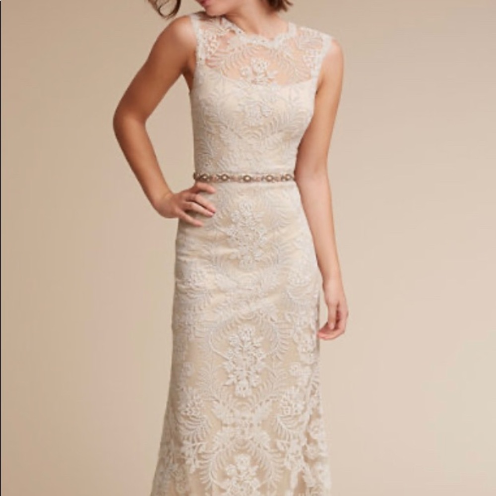 BHLDN wedding gown
